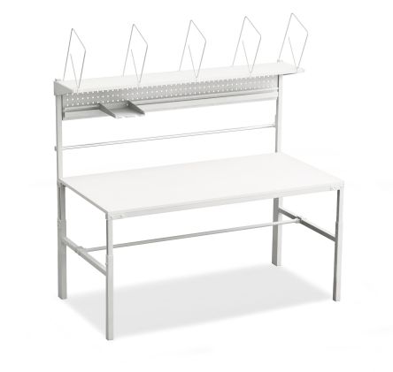 Treston TPB915 Aluminum, Steel Workbench, 300kg Max Load, Adjustable Height, 650 → 900mm x 1500mm x 900mm [TPB915]; 284-0440