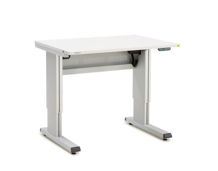 Treston WB811 EL ESD Aluminum, Steel Workbench, 300kg Max Load, Adjustable Height, 700 → 1100mm x 1073mm x 800mm [WB811 EL ESD]; 284-0475