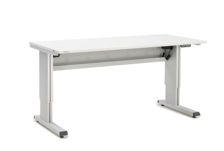 Treston WB818 EL Aluminum, Steel Workbench, 300kg Max Load, Adjustable Height, 700 → 1100mm x 1800mm x 800mm [WB818 EL]; 284-0479