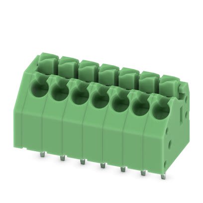 Phoenix Contact PTSA Series PCB Terminal Block, 7-Contact, 3.5mm Pitch, PCB Mount, 1-Row, Push In Termination [1985014]; 284-0580