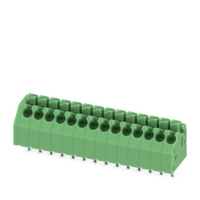 Phoenix Contact PTSA Series PCB Terminal Block, 14-Contact, 3.5mm Pitch, PCB Mount, 1-Row, Push In Termination [1985085]; 284-0583
