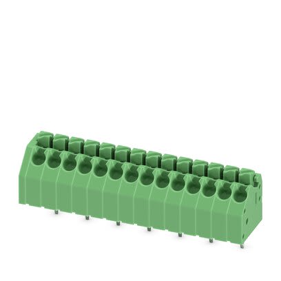 Phoenix Contact PTSA Series PCB Terminal Block, 14-Contact, 3.5mm Pitch, PCB Mount, 1-Row, Push In Termination [1985315]; 284-0588