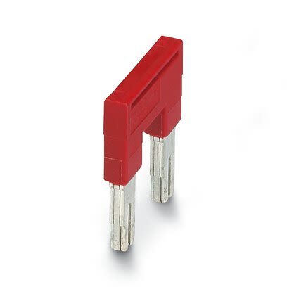 Phoenix Contact FBSK Series Plug-in Bridge for Use with DIN Rail Terminal Block [1986686]; 284-0598