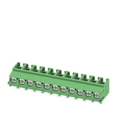 Phoenix Contact PT Series PCB Terminal Block, 11-Contact, 5mm Pitch, PCB Mount, 1-Row, Screw Termination [1987818]; 284-0606