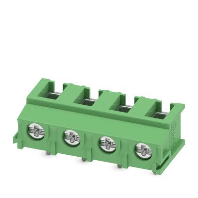 Phoenix Contact PT Series PCB Terminal Block, 4-Contact, 7.5mm Pitch, PCB Mount, 1-Row, Screw Termination [1987973]; 284-0613