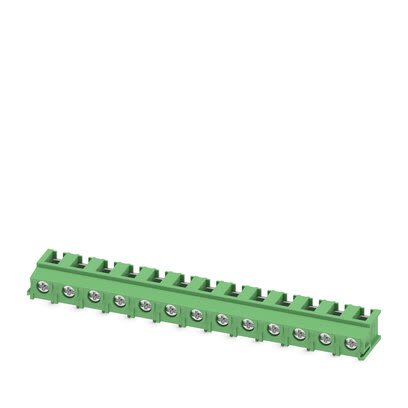Phoenix Contact PT Series PCB Terminal Block, 13-Contact, 7.5mm Pitch, PCB Mount, 1-Row, Screw Termination [1988066]; 284-0622