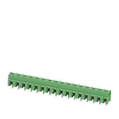 Phoenix Contact PT Series PCB Terminal Block, 16-Contact, 7.5mm Pitch, PCB Mount, 1-Row, Screw Termination [1988244]; 284-0633