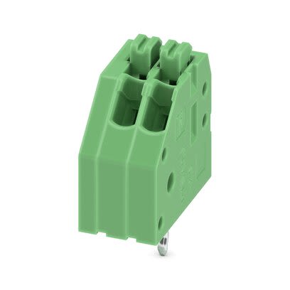 Phoenix Contact PTSA Series PCB Terminal Block, 2-Contact, 2.5mm Pitch, PCB Mount, 1-Row, Push In Termination [1990009]; 284-0666