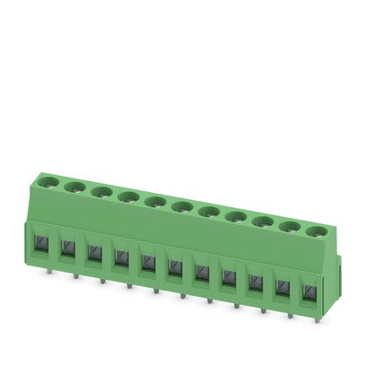 Phoenix Contact MKDSN Series PCB Terminal Block, 11-Contact, 5.08mm Pitch, PCB Mount, 1-Row, Screw Termination [1994157]; 284-0684