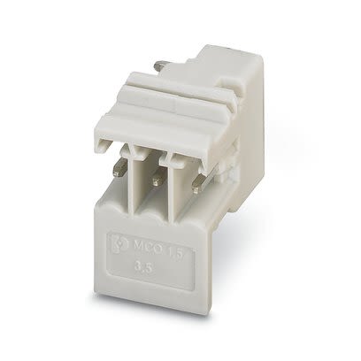 Phoenix Contact MCO Series Wave Soldering Mount PCB Header, 2 Contact(s), 3.5 mm Pitch, 1 Row(s), Shrouded [2278319]; 284-1146