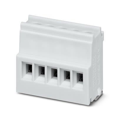 Phoenix Contact MKDSO Series PCB Terminal Block, 5-Contact, 3.5mm Pitch, PCB Mount, 1-Row, Screw Termination [2278393]; 284-1148