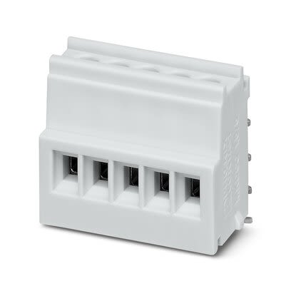 Phoenix Contact MKDSO Series PCB Terminal Block, 5-Contact, 3.5mm Pitch, PCB Mount, 1-Row, Screw Termination [2278416]; 284-1149