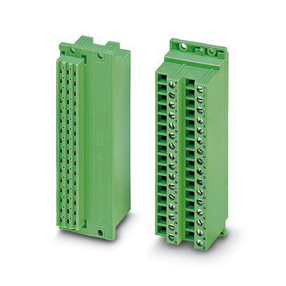 Phoenix Contact 5, FRONT-SFL 2 Series Terminal Strip, 32-Way, 4A, 30 → 12 AWG Wire, Screw Termination [2285580]; 284-1186