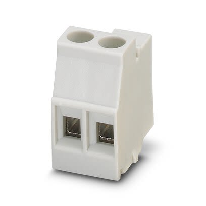 Phoenix Contact MKDSO Series PCB Terminal Block, 2-Contact, 5mm Pitch, PCB Mount, 1-Row, Screw Termination [2915261]; 284-1400