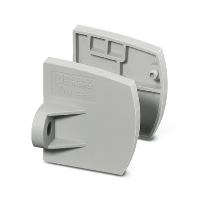 Phoenix Contact, UW 4-F Flange Cover for use with  for use with Terminal Blocks [3074512]; 284-1447