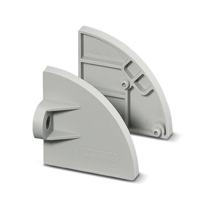 Phoenix Contact, UWV 4-F Flange Cover for use with  for use with Terminal Blocks [3074596]; 284-1451