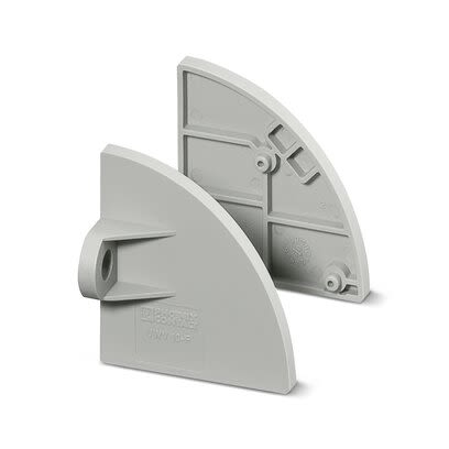 Phoenix Contact, UWV 10-F Flange Cover for use with  for use with Terminal Blocks [3074606]; 284-1452