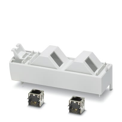 Phoenix Contact ME PLC Series Front Connection Module for Use with DIN Rail Terminal Blocks [2201495]; 284-1474