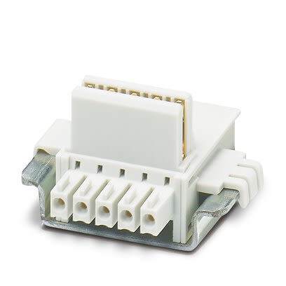 Phoenix Contact 5 TBUS, ME 22 Series DIN Rail Bus Connectors for Use with ME Modular Electronics Housings [2201732]; 284-1510