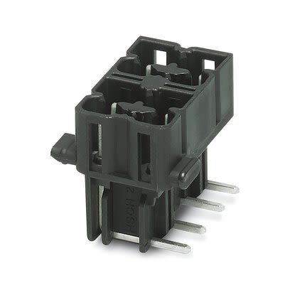 Phoenix Contact HSCH Series Wave Soldering Mount PCB Header, 4 Contact(s), 5 mm Pitch, 2 Row(s), Shrouded [2201790]; 284-1555