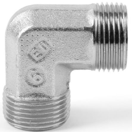 Parker Hydraulic Elbow Compression Tube Fitting 24° Cone Male to 24° Cone Male, W28L71X [W28L71X]; 284-1805