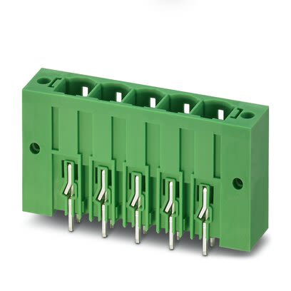 Phoenix Contact PCV Series Wave Soldering Mount PCB Header, 3 Contact(s), 10.16 mm Pitch, 1 Row(s), Shrouded [1998878]; 284-1933