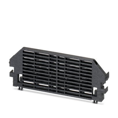 Phoenix Contact UM-PRO Series Side Element For U-Shaped Profile Cover for Use with UM-PRO Extruded Profile Housings [2200172]; 284-1968
