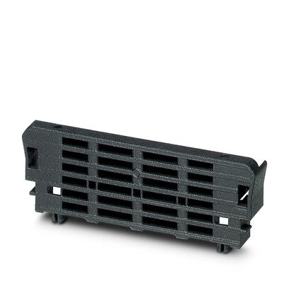 Phoenix Contact UM-PRO Series Side Element For Low U-Shaped Profile Cover for Use with UM-PRO Extruded Profile Housings [2200174]; 284-1970