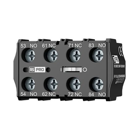 RS PRO Auxiliary Switch Block [0]; 284-2365
