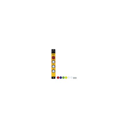 Pilz PIT gb Series Stop Illuminated Emergency Stop Push Button, Surface Mount, 1NO + 2NC, IP65 [G1000034]; 284-2902