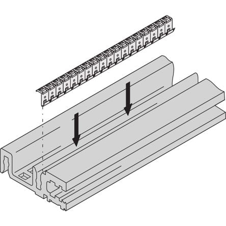 nVent SCHROFF 24560 Series EMC Shielding Kit for Use with Front Panel, 100 Piece(s) [24560-246]; 284-3041