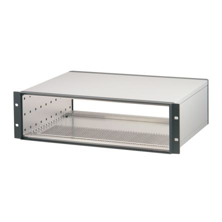 nVent SCHROFF, 3U, Rack Mount Case, RatiopacPRO Ventilated, 132.6 x 448.9 x 315.5mm [24571-441]; 284-3048