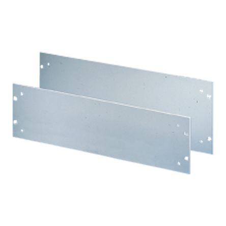 nVent SCHROFF Front Panel Front Panel for Use with Cabinet, Wallmount Cases, 2U [40304-051]; 284-3056