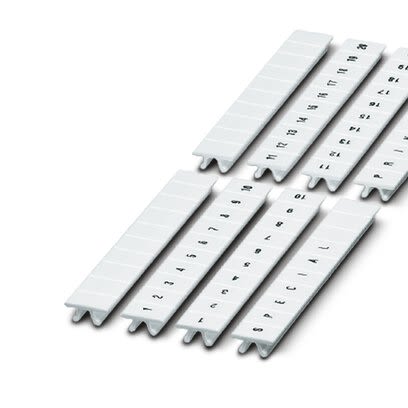 Phoenix Contact, ZB Marker Strip for use with  for use with Terminal Blocks [0800035:0022]; 284-3064
