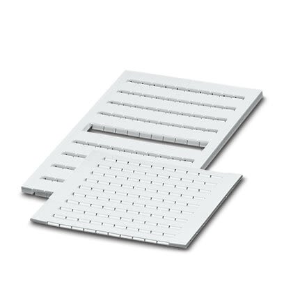 Phoenix Contact, ZBFM Marker Strip for use with  for use with Terminal Blocks [0803605:0121]; 284-3130