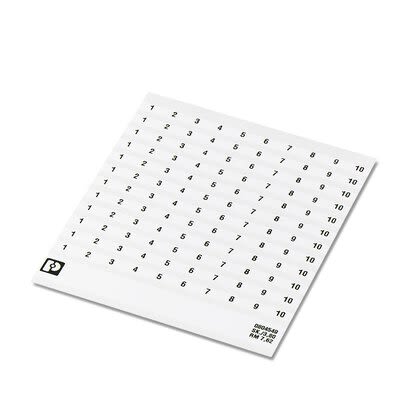 Phoenix Contact, SK Marker Card for use with  for use with Terminal Blocks [0804549:0051]; 284-3216