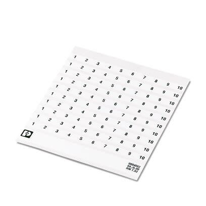 Phoenix Contact, SK Marker Card for use with  for use with Terminal Blocks [0804552:0001]; 284-3221