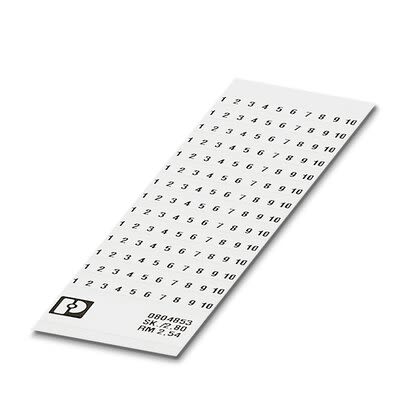 Phoenix Contact, SK Marker Card for use with  for use with Terminal Blocks [0804853:0061]; 284-3239