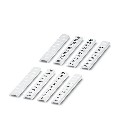 Phoenix Contact, ZBF Marker Strip for use with  for use with Terminal Blocks [0808626:0001]; 284-3264