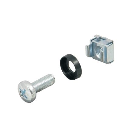 nVent SCHROFF 21190 Series Zinc Plated Steel Assembly Screw for Use with Panels [21190-095]; 284-3309