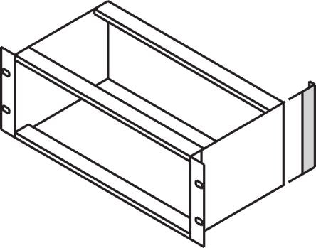 nVent SCHROFF EuropacPRO Series Rear Support for Use with Gasket [24561-198]; 284-3312