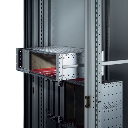 nVent SCHROFF EuropacPRO Series Telescopic Rail for Use with Cabinet, 600 x 465mm [24562-464]; 284-3316