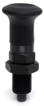 RS PRO Steel M10 x 1.0 Spring Plunger, 45mm Long [0]; 284-5363
