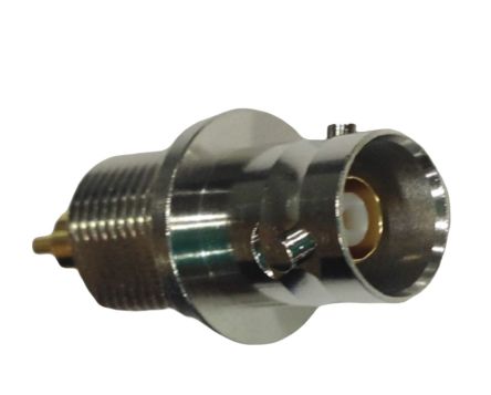 Keysight Technologies N1416A Series, Jack Bulkhead Mount Triax Connector, Solder Termination, Straight Body [N1416A]; 284-5903
