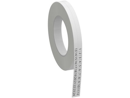 TE Connectivity, 1SNA2356 Marker Strip for use with  for use with Terminal Blocks [1SNA235614R0000]; 284-5924