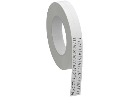 TE Connectivity, 1SNA2356 Marker Strip for use with  for use with Terminal Blocks [1SNA235615R0000]; 284-5925