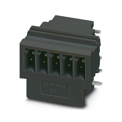 Phoenix Contact MCO-EH Series Wave Soldering Mount PCB Header, 5 Contact(s), 3.5 mm Pitch, 1 Row(s), Shrouded [2202332]; 284-6076