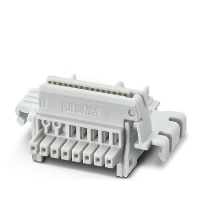 Phoenix Contact TBUS8 Series DIN Rail Bus Connectors for Use with ICS Modular Electronics Housings, 6A [2202889]; 284-6129