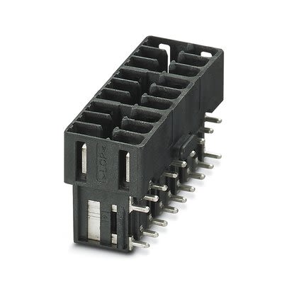 Phoenix Contact HSCH Series Through Hole PCB Header, 18 Contact(s), 3.45 mm Pitch, 2 Row(s), Shrouded [2203408]; 284-6233