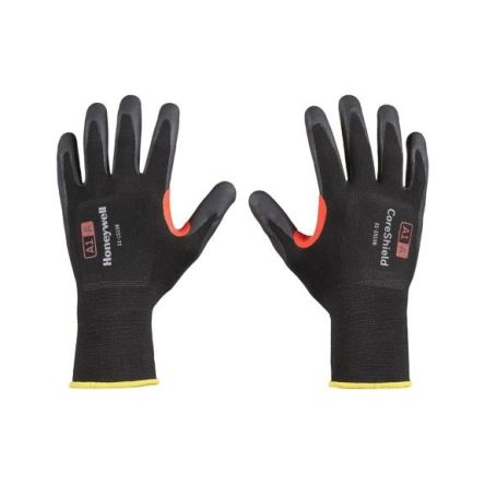 Honeywell Safety CoreShield Black Micro-Foam Nitrile Cut Resistant Work Gloves, Size 11, Nitrile Coating [21-1515B/11XXL]; 284-6295